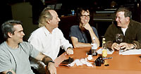 Henry Rollins, Adrian Belew, Ben Folds and William Shatner.