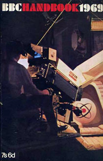 A behind-the-scenes shot from Immortality, Inc. was used on the cover of the 1969 BBC Handbook