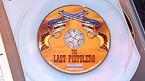 The dinky "Last Pistolero" disc, a bonus disc in Blue Underground's limited edition edition of "Django"