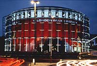 The bfi London IMAX cinema, near Waterloo station.